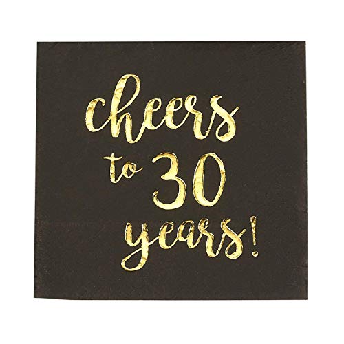 30th Birthday Napkins (50 Pack)