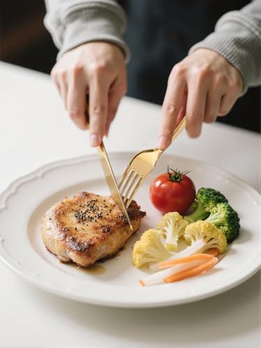 300PCS Gold Plastic Forks (Gold / 300)