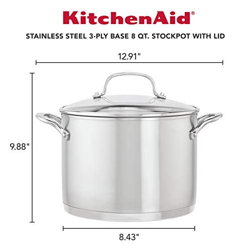 Stainless Steel 3 (Silver / 8 Quarts)