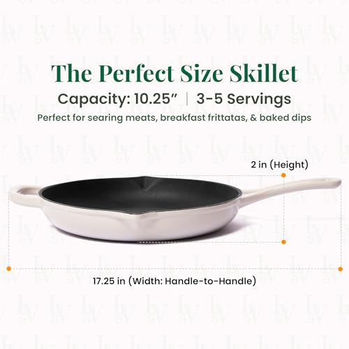 Enameled Cast Iron Skillet