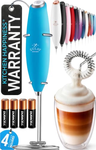 Powerful Milk Frother Wand With Duracell Batteries