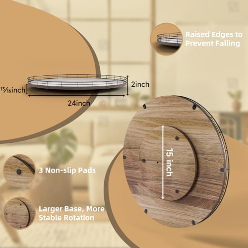 24 Inch Lazy Susan Turntable