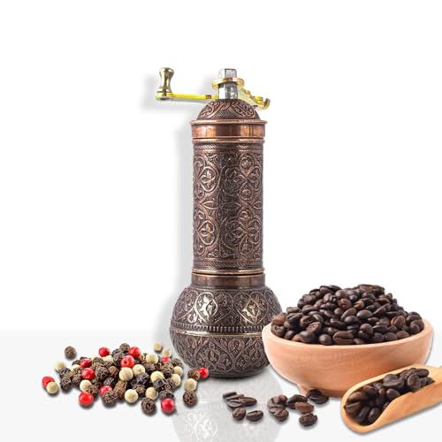 Decorative Manual Coffee Grinder (Copper)
