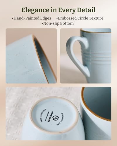 Jupiter Coffee Mugs Set of 6 (6pcs / Jupiter-Light Blue)