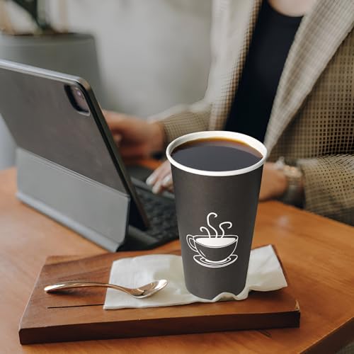 16 oz Paper Coffee cups (210 Count(Pack of 1,16OZ))