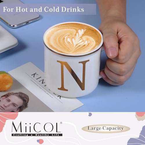 Ceramic Coffee Mug 16oz (Letter N Mug)