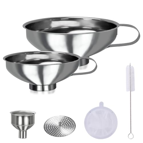 Canning Funnel for Filling Mason Jars (5 Count)