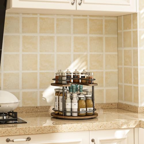 2 Tier Lazy Susan Organizer