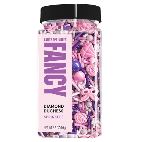 Diamond Duchess Shaped Candy Sprinkles 1 Pack (1 Pack / Diamond Duchess)