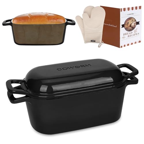Oval Enameled Dutch Oven for Bread Baking