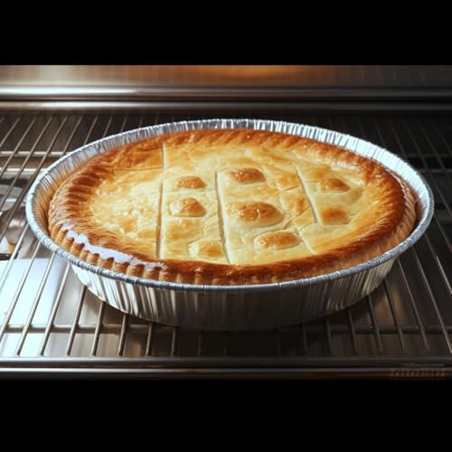 Round Aluminum Pans with Lids (7 Inch with Lids)