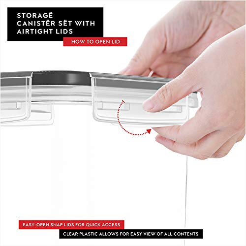 Airtight Food Storage Container Set (8 Count)