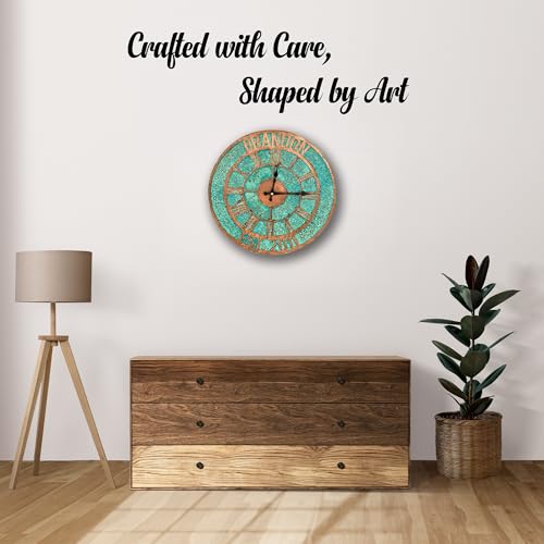 Handmade Copper Wall Clock Artisan Touch in Every Piece (Your Wall Clock / 11)