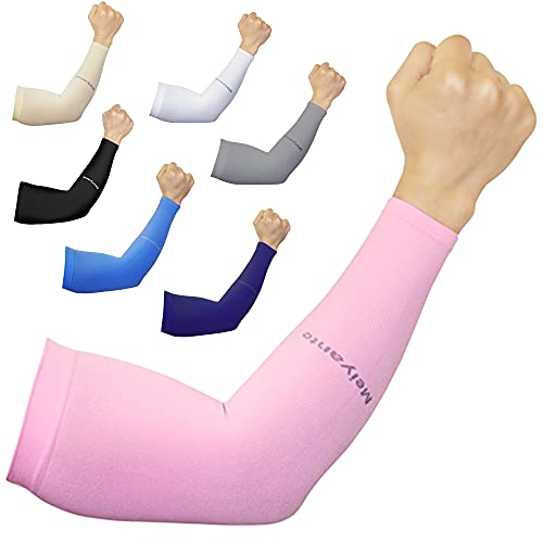 Arm Sleeves for Women (Pink-wrist)
