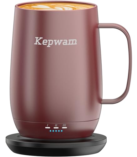 Heated Coffee Mug T2 (Burgundy / 20oz)