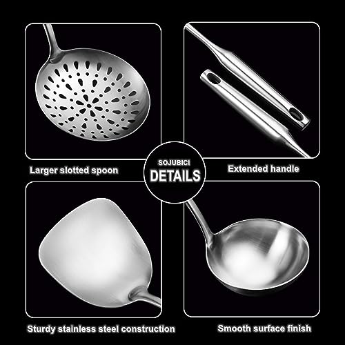 304 Stainless Steel Cooking Utensil Set 4 (4 Count)