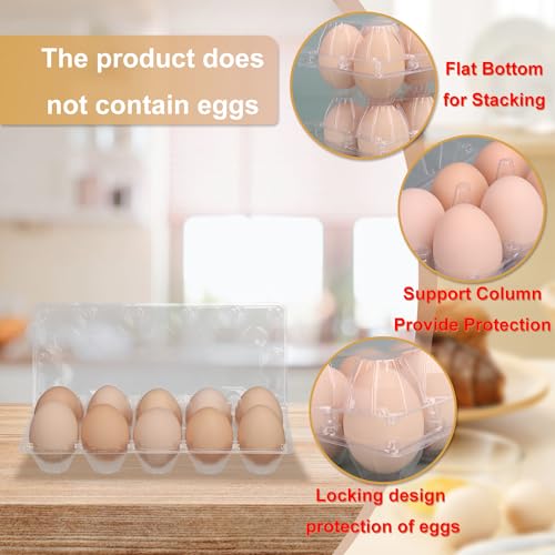 98 Pack Bulk Egg Cartons (98 Pack Egg Cartons 10 Grids)