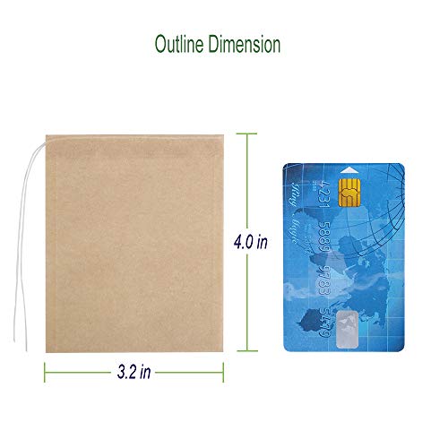 Eco Fil Disposable Tea Filter Bags for Loose Tea