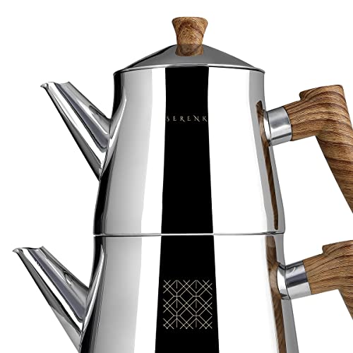 Definition Stainless Steel Teapot Set (Brown)
