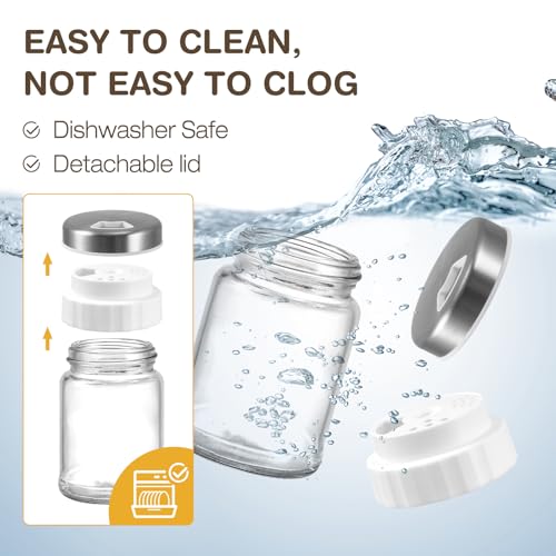 Salt and Pepper Shaker Set (Clear)