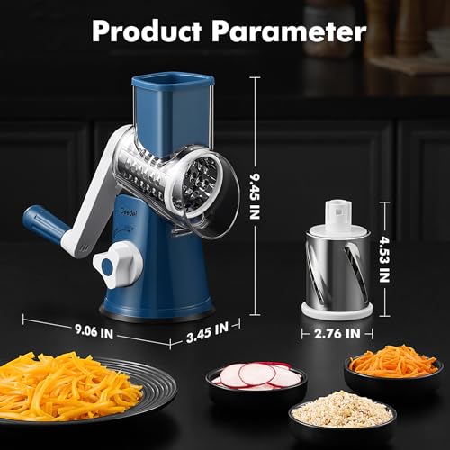 Rotary Cheese Grater Hand Crank