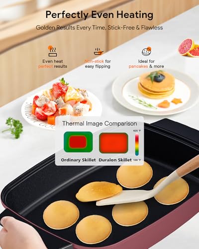 Medley XL Digital Electric Skillet (Cinnamon)