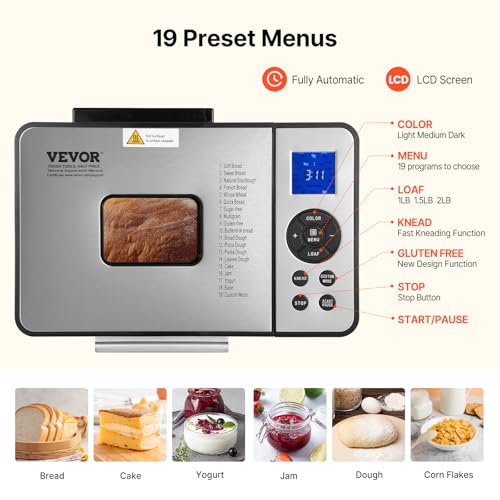 Bread Maker 19 (Silver)
