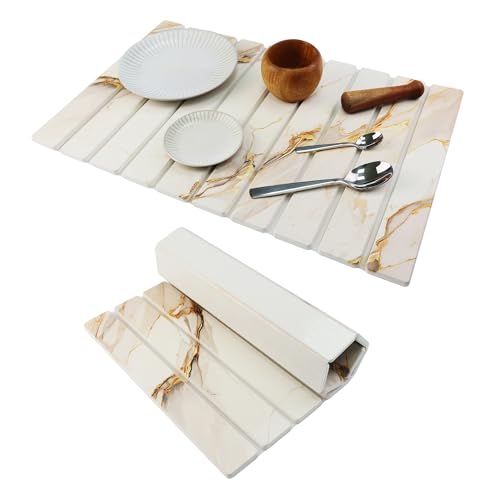 Large Stone Diatomaceous Dish Drying Mat (23.6" x 15.4")