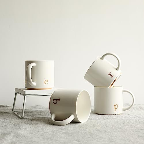 Ceramic Coffee Mug (gold-e)