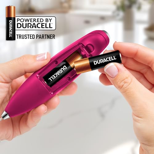 Powerful Milk Frother Wand With Duracell Batteries (Tropical Dragonfruit / Double Whisk + Batteries)
