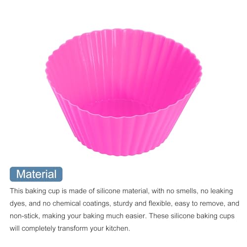 36Pcs Silicone Cupcake Liners