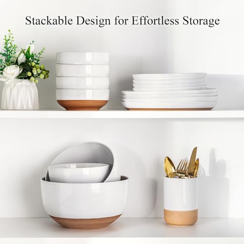 Ceramic Mixing Bowls (3PCS / White)