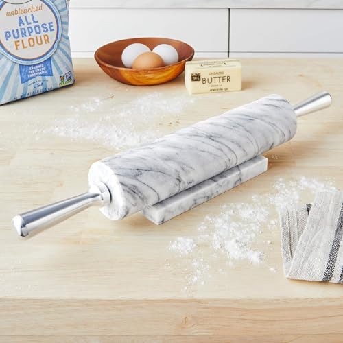 Marble Rolling Pin & Stand