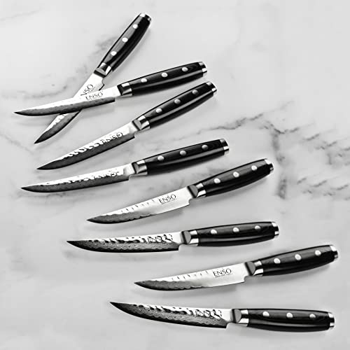 Knife Set Made in Japan (Dark Ash Knife Block)