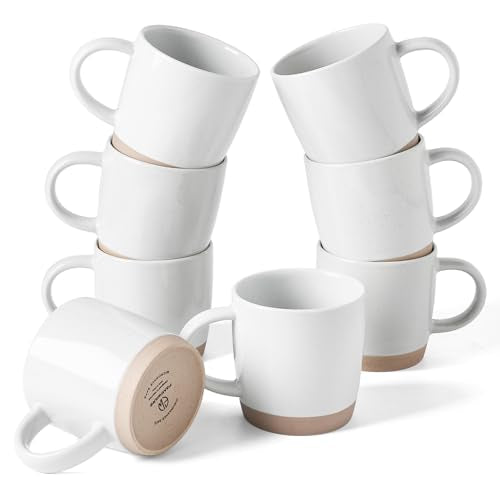 Milkyway Coffee Mugs of 8 (Milkyway-White / 8 Count (Pack of 1))