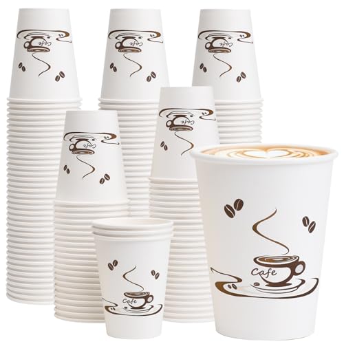 240 Pack 12 oz Coffee Cups (White / 12OZ-240PACK)