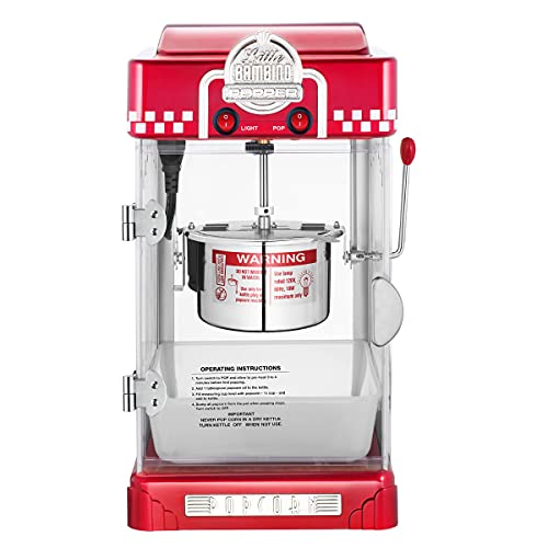 Popcorn Little Bambino 2.5oz Popcorn Machine (Red)