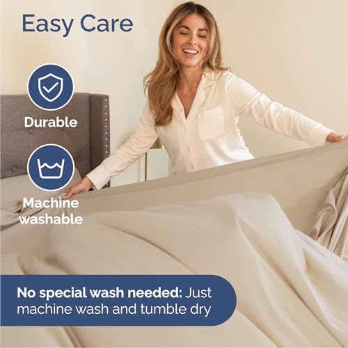 Queen Size 4 Piece Sheet Set (11 - Wheat / Queen)