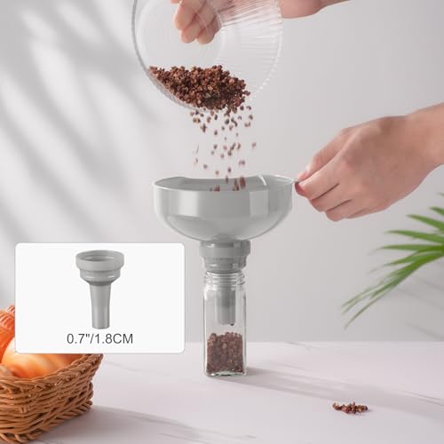 Wide Mouth Versatile Funnel for Kitchen Use for Filling Bottles