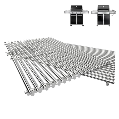 19.5 Inch Grill Grates for Weber Genesis 300 Series (19.5"×12.9")
