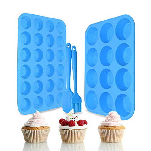 Silicone Muffin Pan Cupcake Set (2 Count)