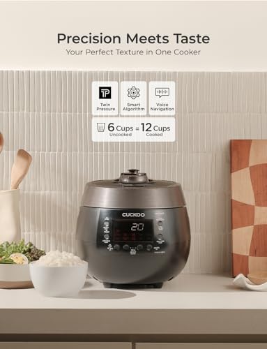 Twin Pressure Rice Cooker (Black)