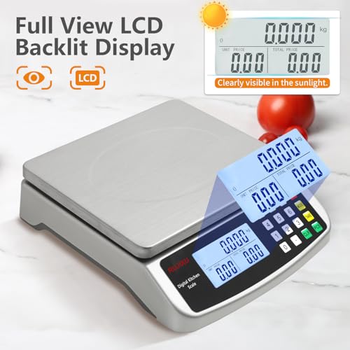 Food Scale 88lb (SILVER 40KG)