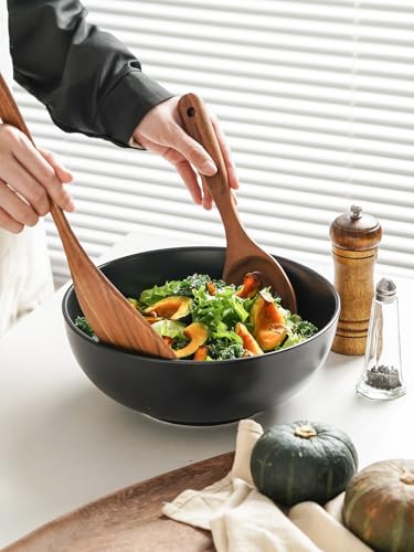 Large Serving Bowls (9.5 Inch / Matte Black)