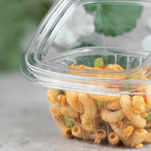 6oz PET Clear Clamshell Deli Containers (400 Count)