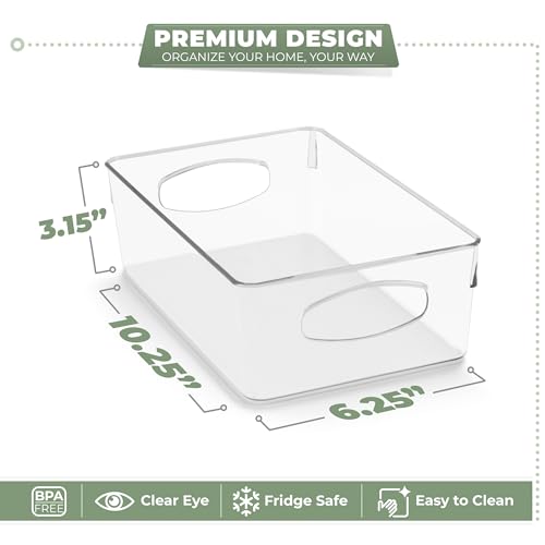 Fridge Organizers and Storage (Medium / 10 Pack)