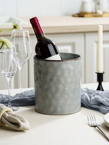 Ceramic Utensil Holder (Gray)