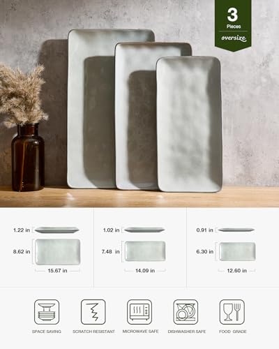 Serving Platters Set of 3 Sizes