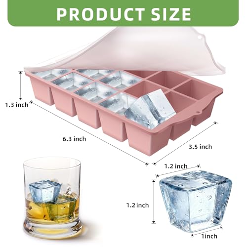 Silicone Ice Cube Tray (2 Count)