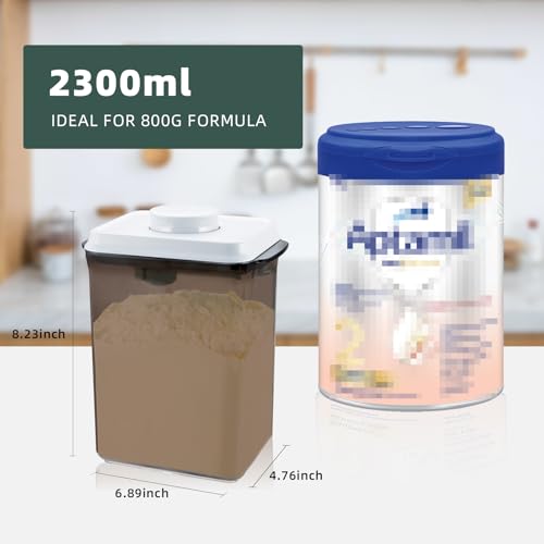 Baby Formula Container (35 oz - Brown)